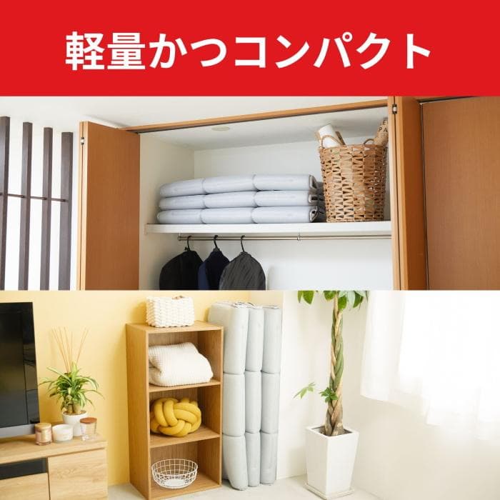 【シングル】TEIJIN テイジン 帝人 軽量コンパクト敷布団 スゴ軽2