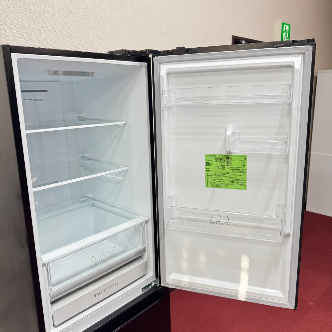 東京23区送料無料　超美品アイリスオーヤマ2ドア冷蔵庫　274L　洗浄/除菌済み