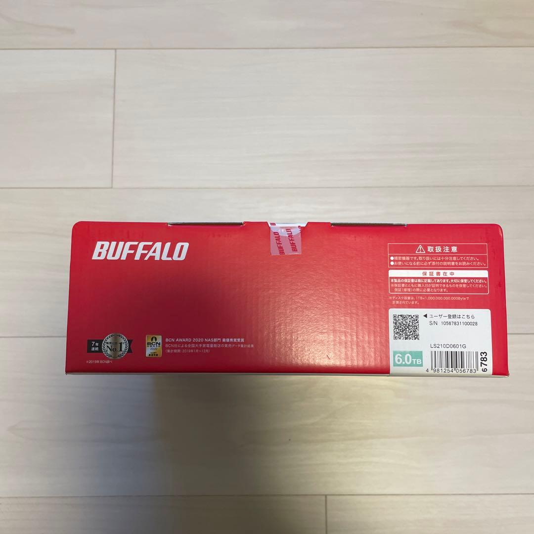 【新品！未開封！】BUFFALO LinkStation 6.0TB NAS