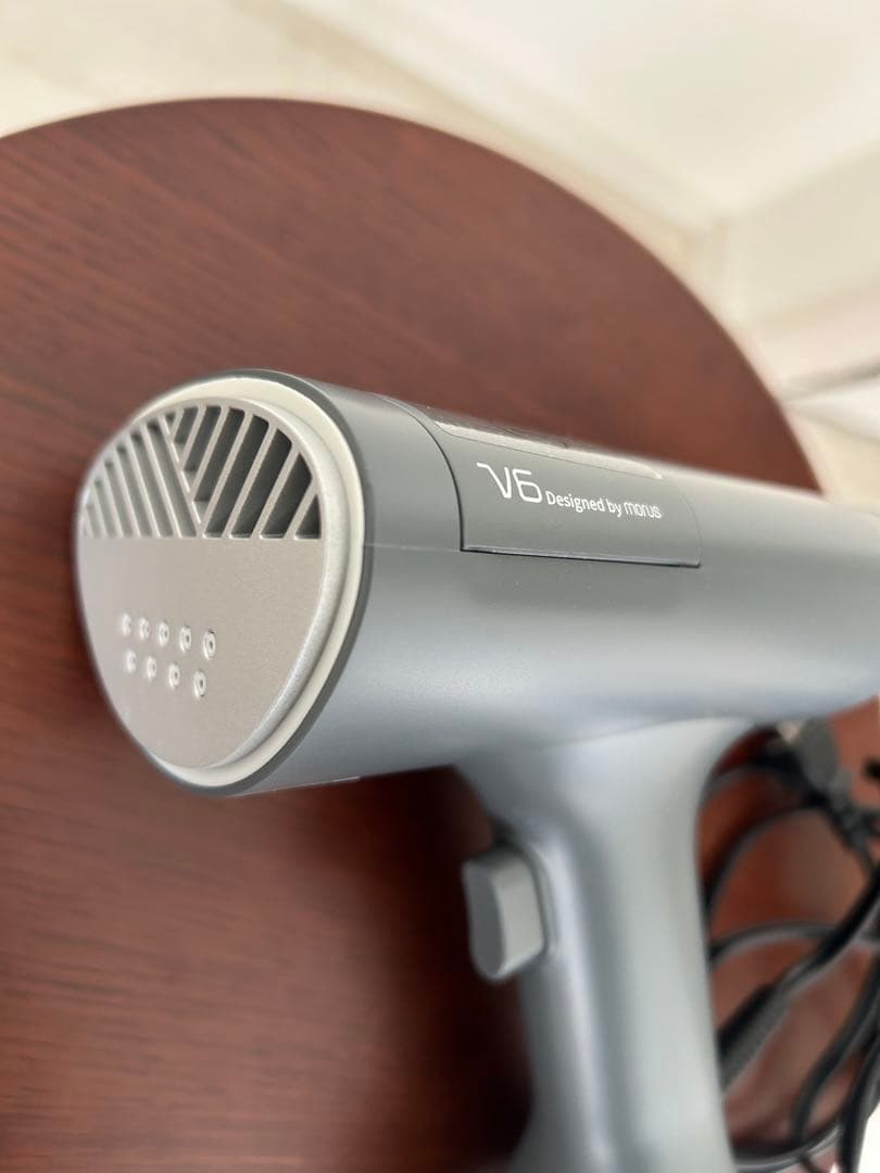 morus V6 スチームアイロン グレー