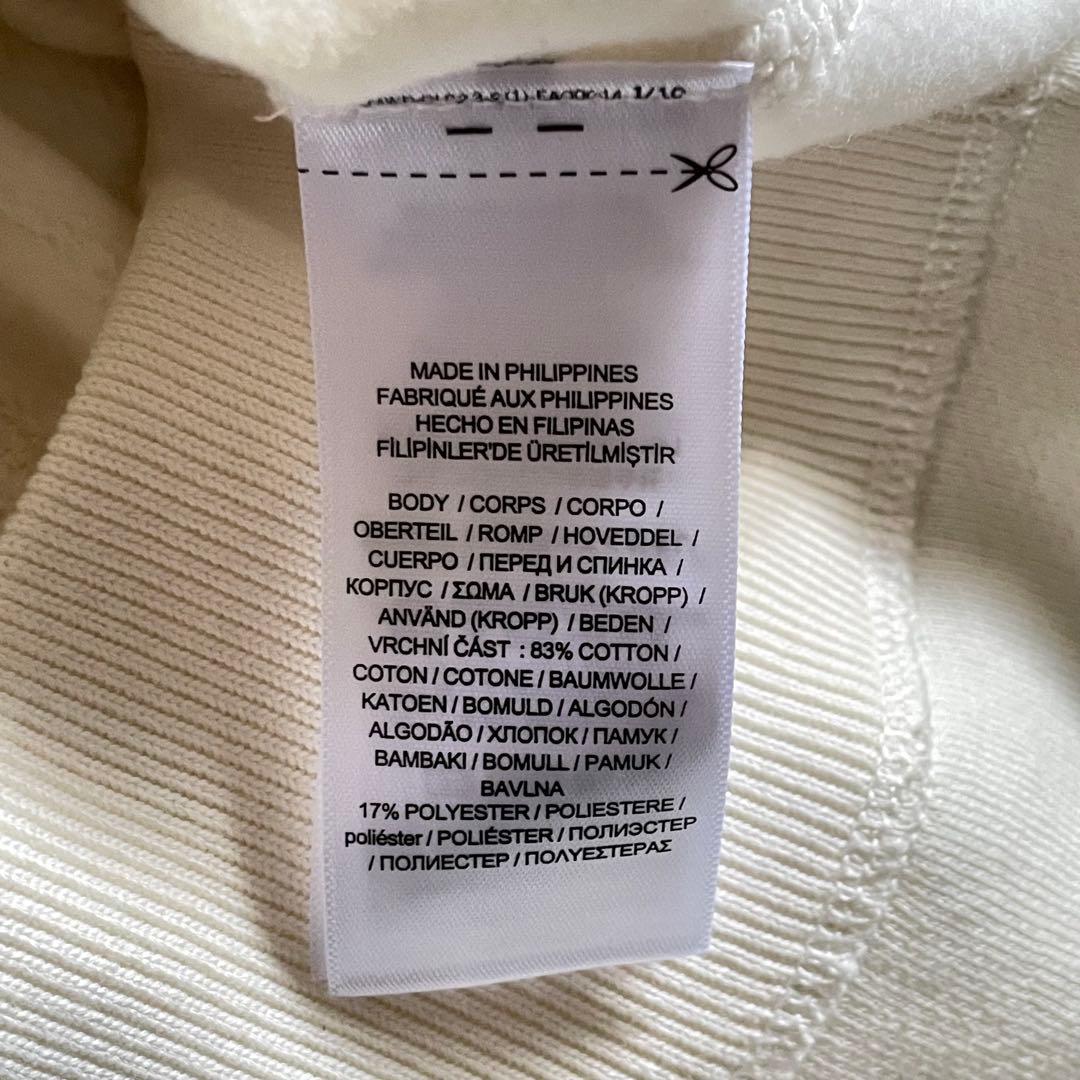 【未使用】ポロバイラルフローレン スウエットトレーナー ハーフジップ 裏起毛 M