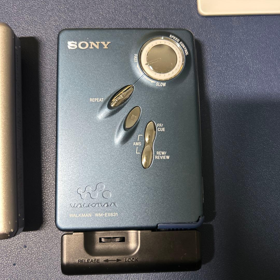 ジャンク　SONY WM-EX631 TCM-450カセットプレーヤー 2台