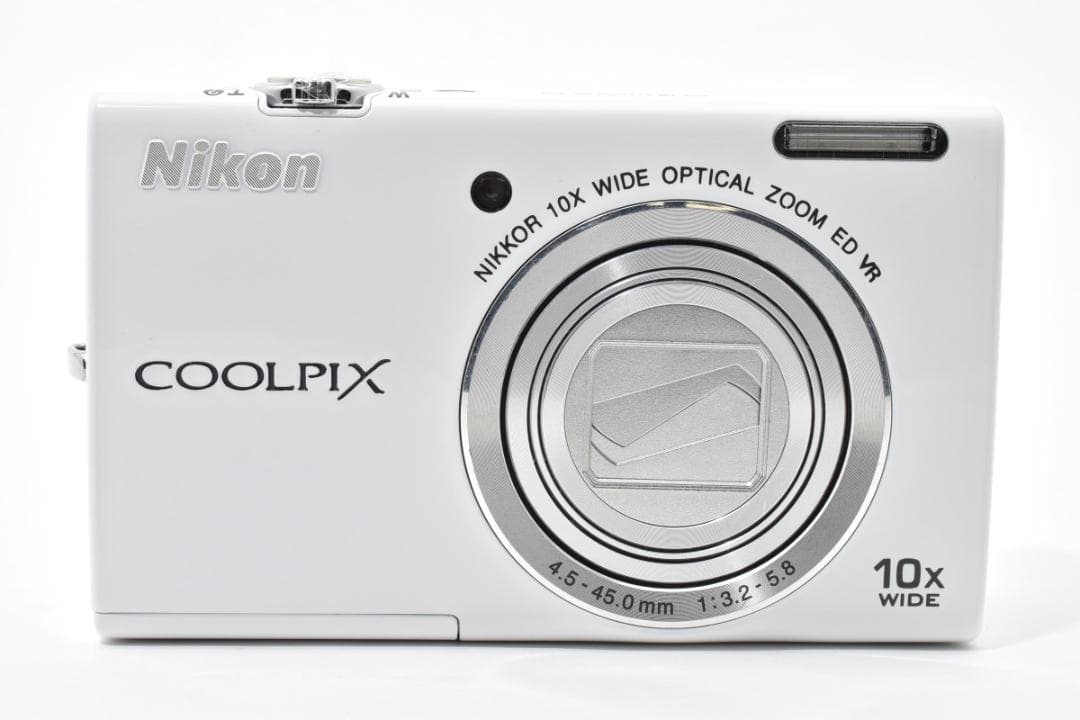 ニコン クールピクス S6200 コンパクトデジタルカメラ ホワイト Canon