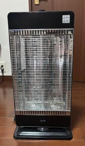 TEKNOS カーボンヒーター 3台セット 白 黒 木目 美品