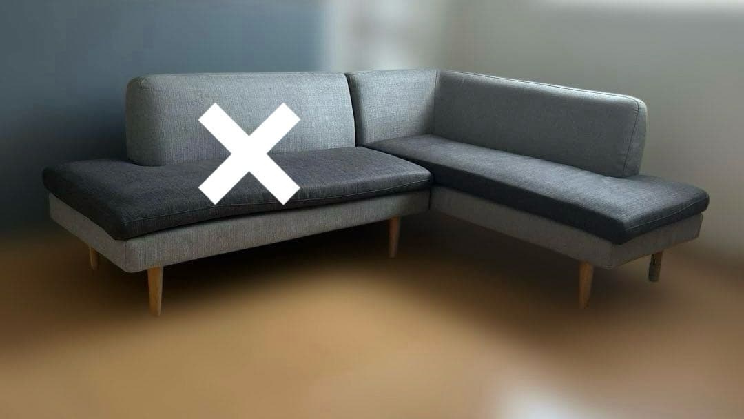 MOMO NATURAL モモナチュラル　L字ソファ　コーナーソファー②