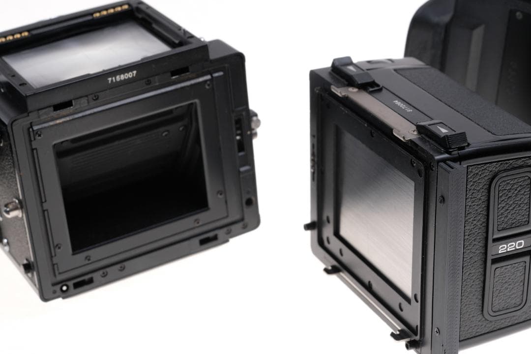 ブロニカ ETRS AE-II 100mmマクロ ＆250mm 蛇腹フード付