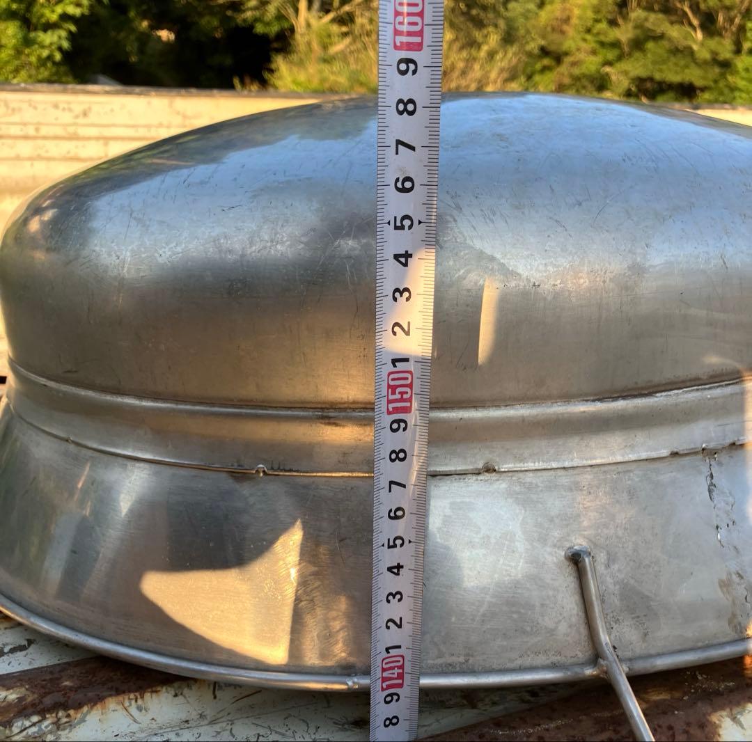 ステンレス製? 両手鍋 直径約60cm