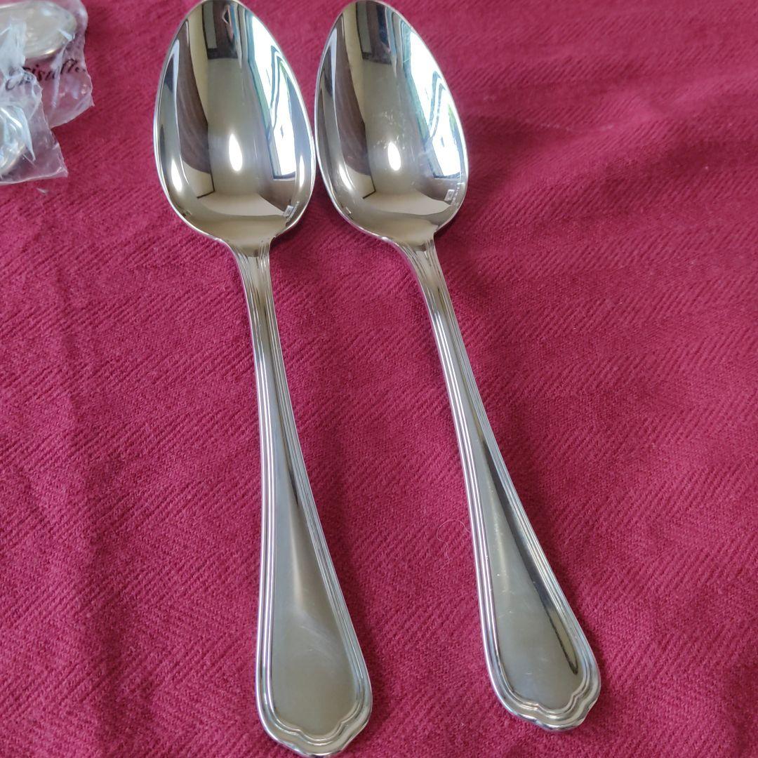 クリストフル テーブルスプーン 6本(未使用4本)