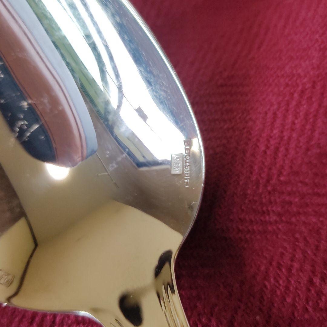 クリストフル テーブルスプーン 6本(未使用4本)