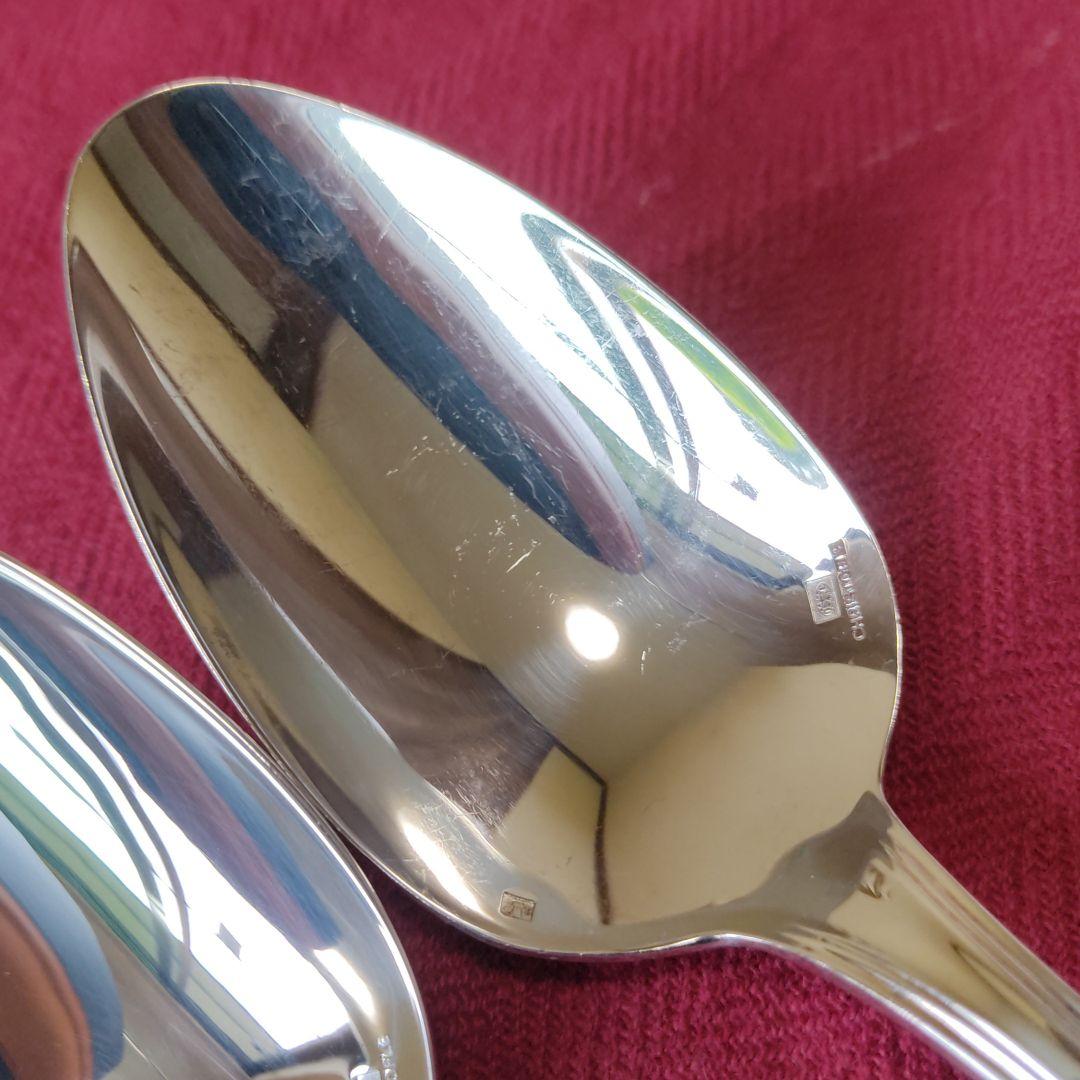 クリストフル テーブルスプーン 6本(未使用4本)