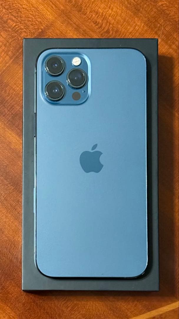 iPhone 12 pro max 128gb パシフィックブルー