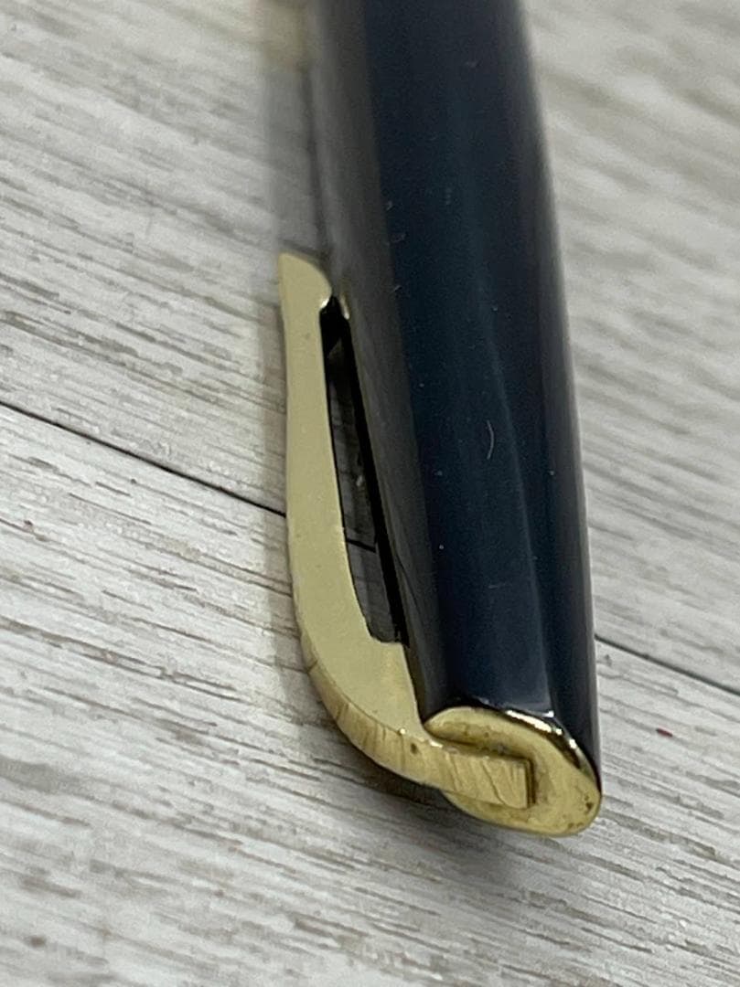 プラチナ 万年筆 18K 細軟 ブラック×ゴールド PLATINUM