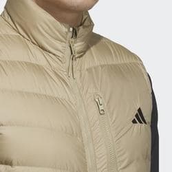 M アディダス ゴルフ リップストップ フルジップ ダウンベスト