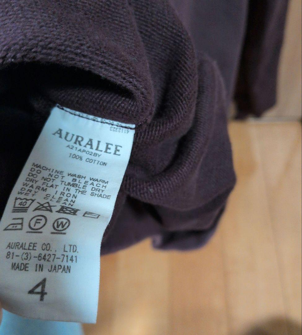 AURALEE クルーネック トレーナー スウェット　size4