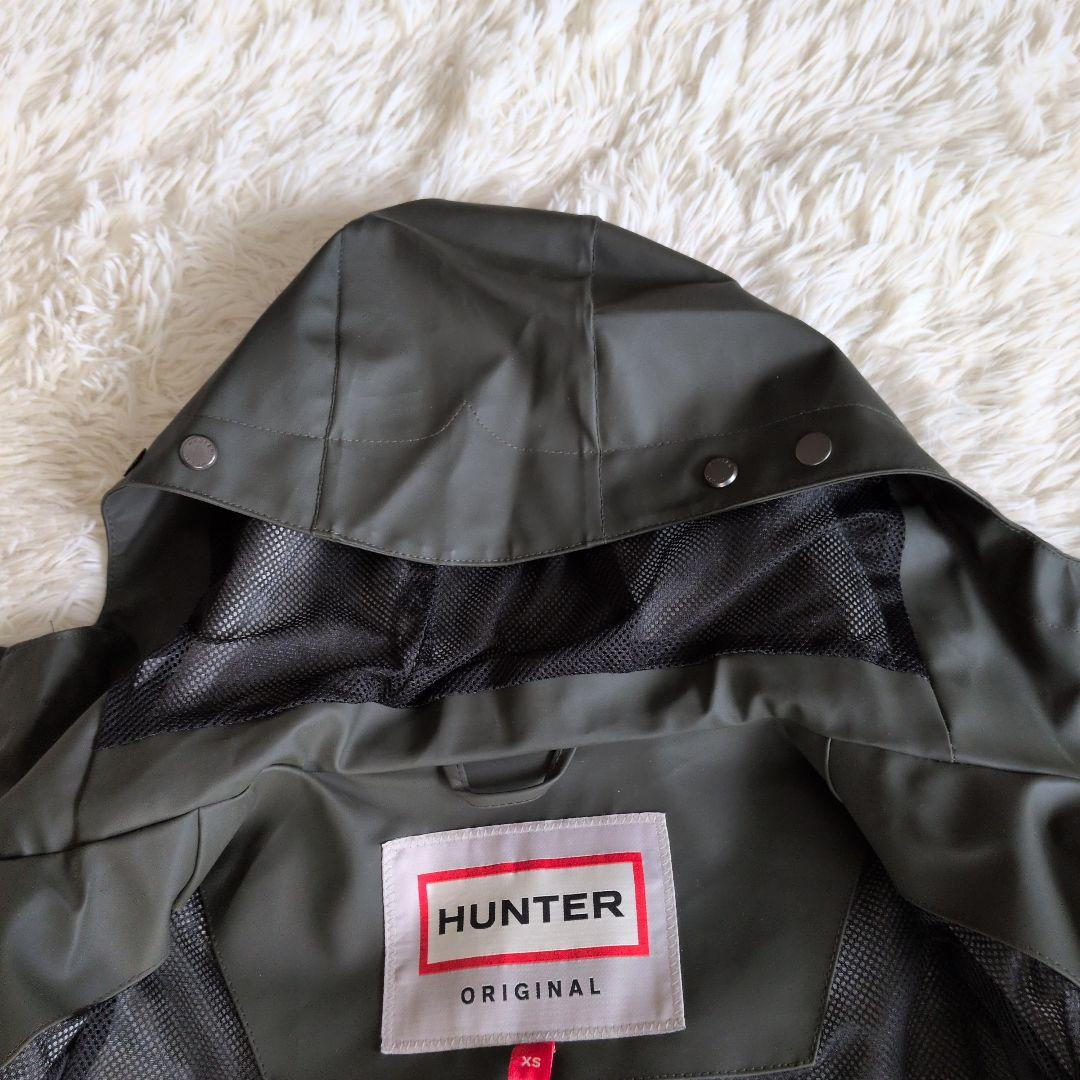 HUNTER ハンター レインコート　カーキ ハンティングコートＳ