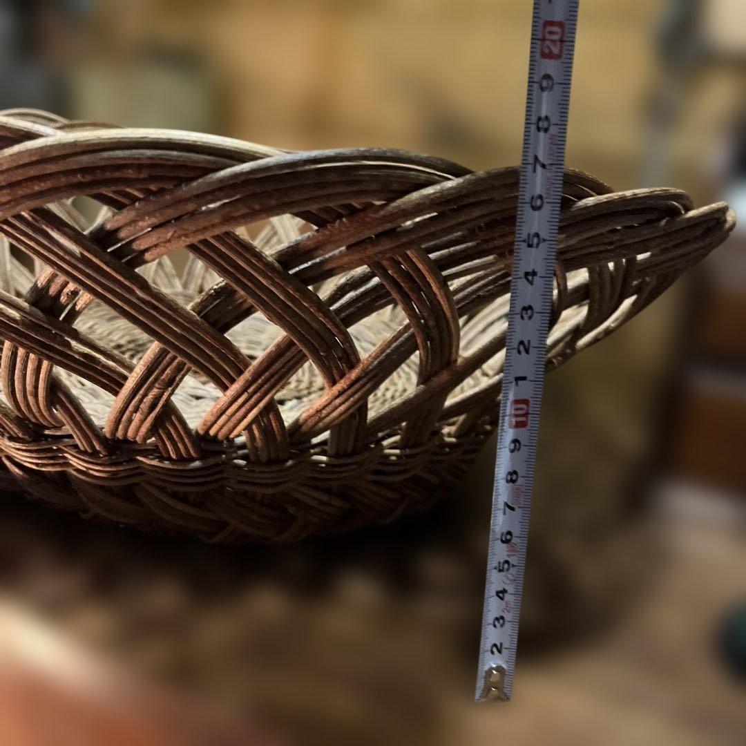 ヴィンテージ　アケビ蔓籠