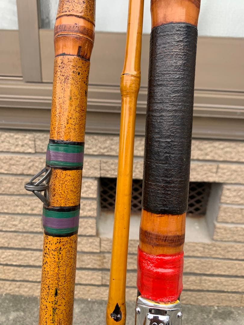 竹製 鮎竿 約550cm