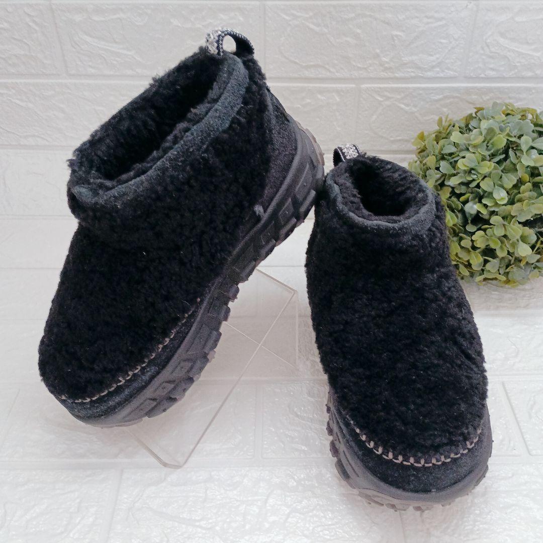 極美品 UGG アグ ベンチャーデイズ ウルトラミニ コージー 25.0 黒
