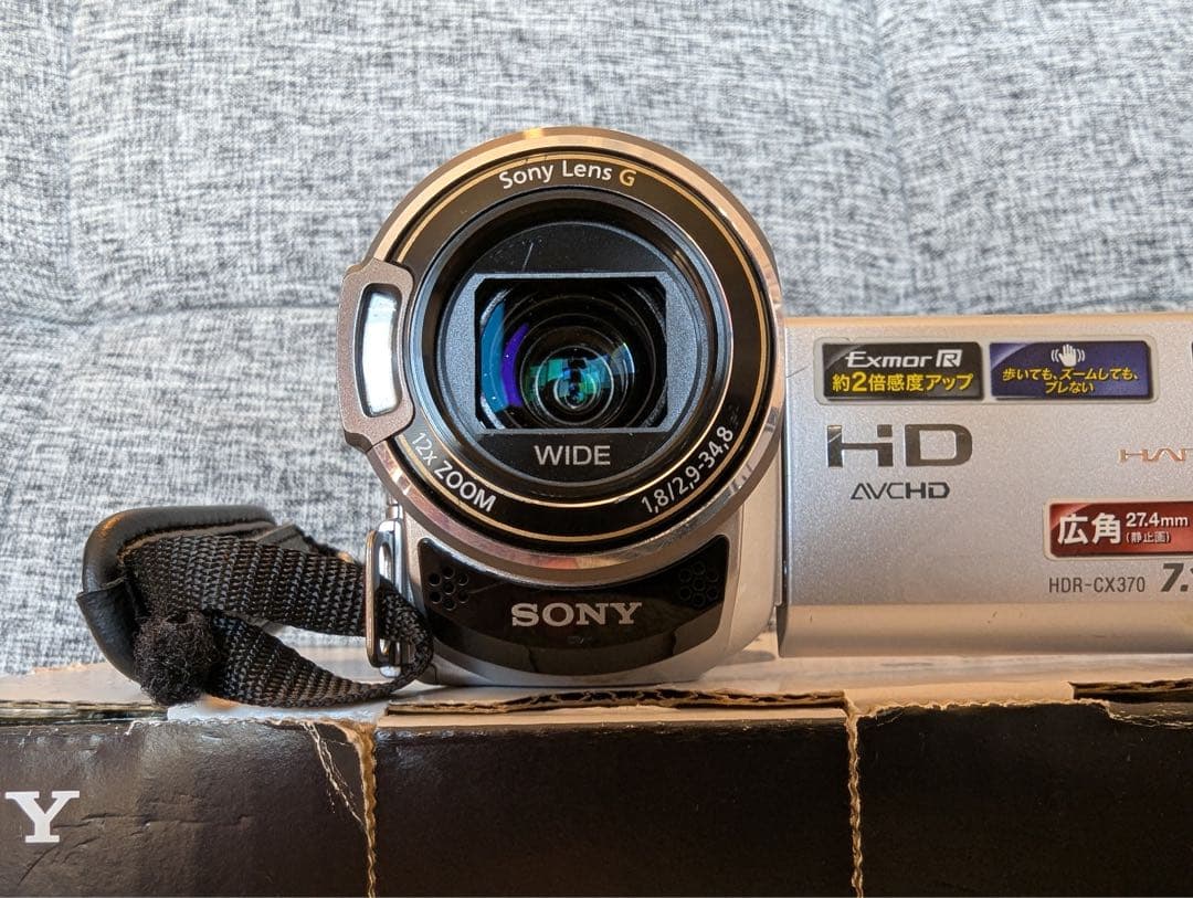 SONY HDR-CX370V ビデオカメラ