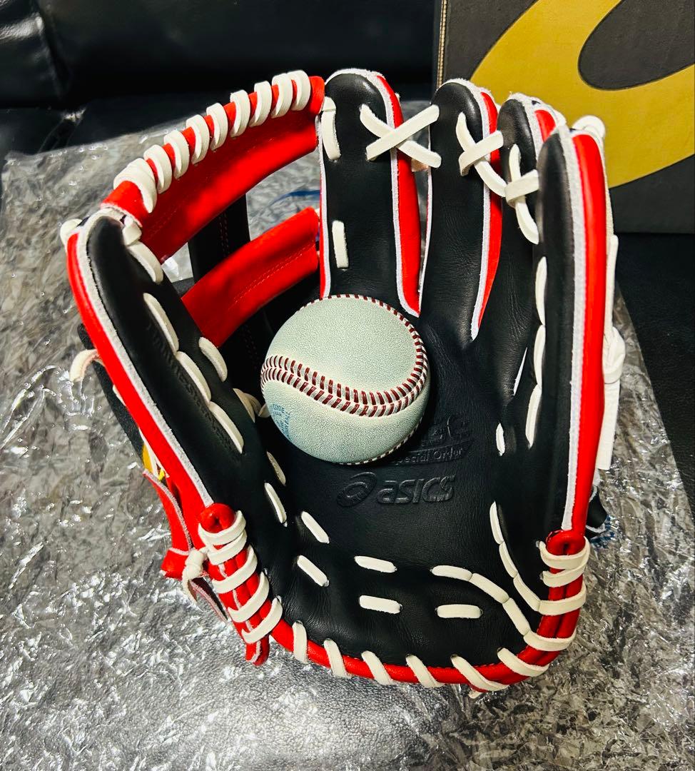 アシックス ゴールドステージ 軟式最上級 オーダー 内野 田中広輔 新品未使用