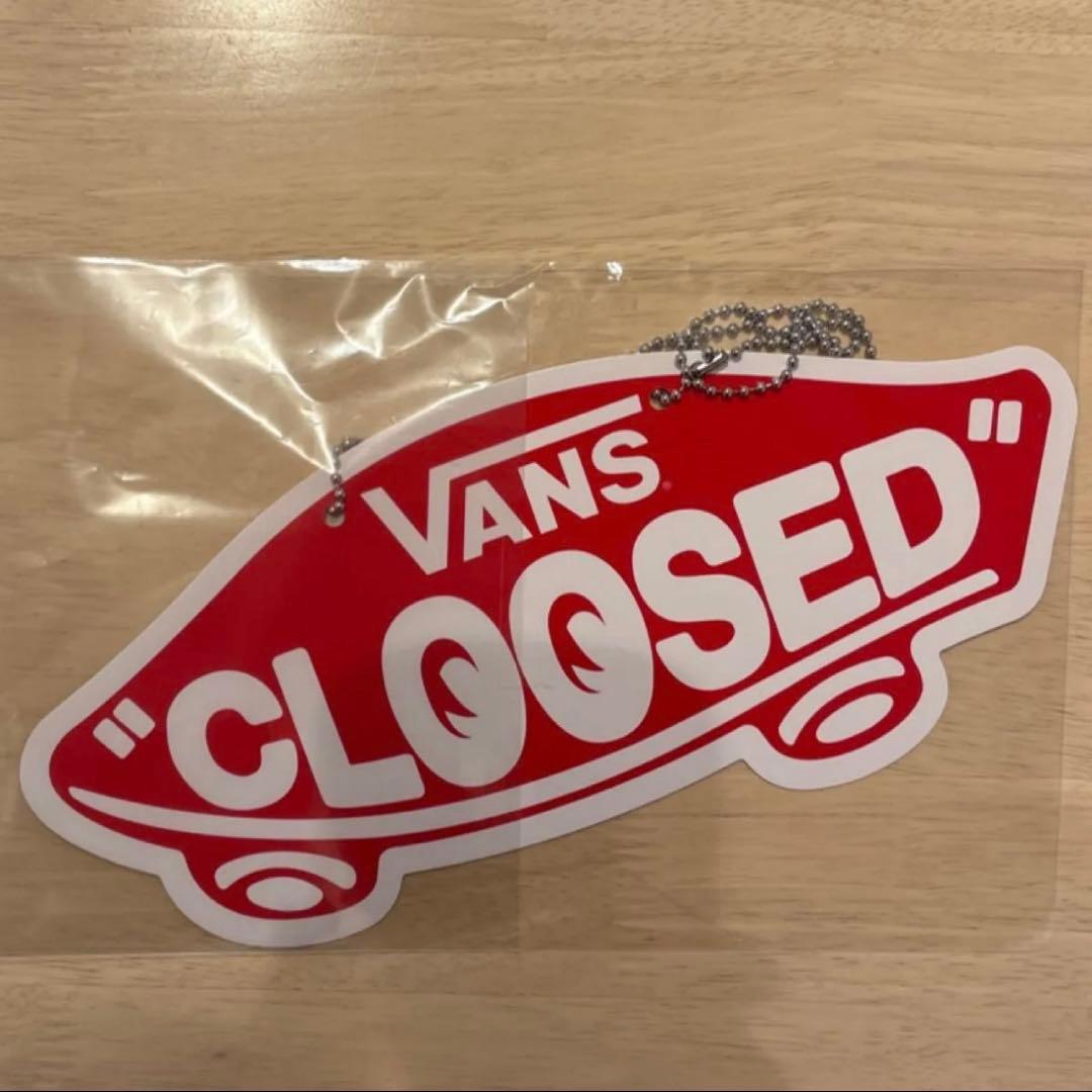 VANS オープン・クローズド サインボード ホットロッド 限定