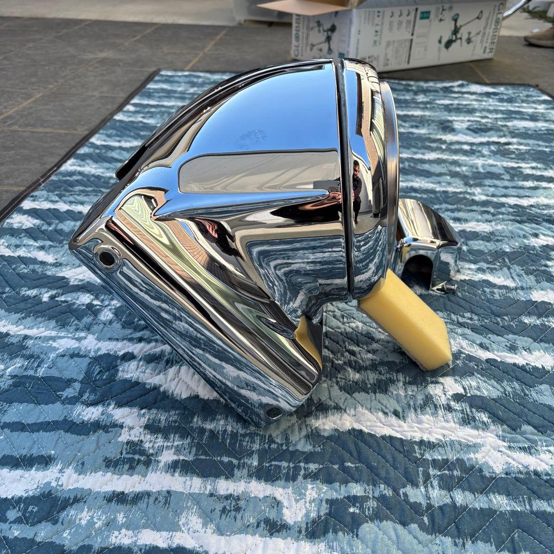 ハーレー　ナセル　ヘッドライト　ソフテイル　FLSTF