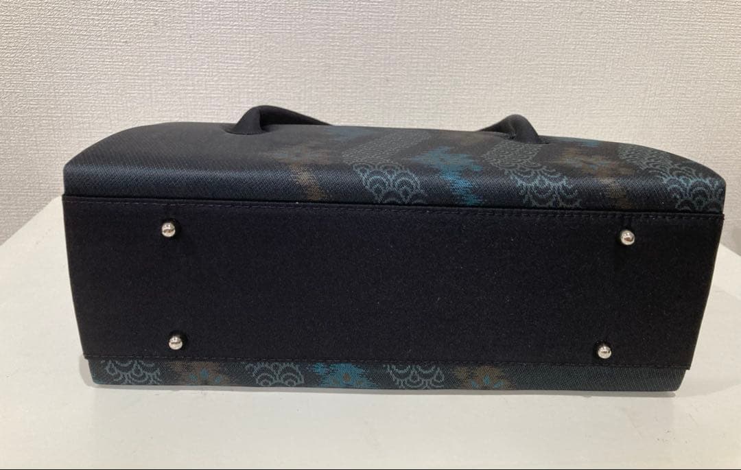 正絹経(たてにしき)利休和装バッグ