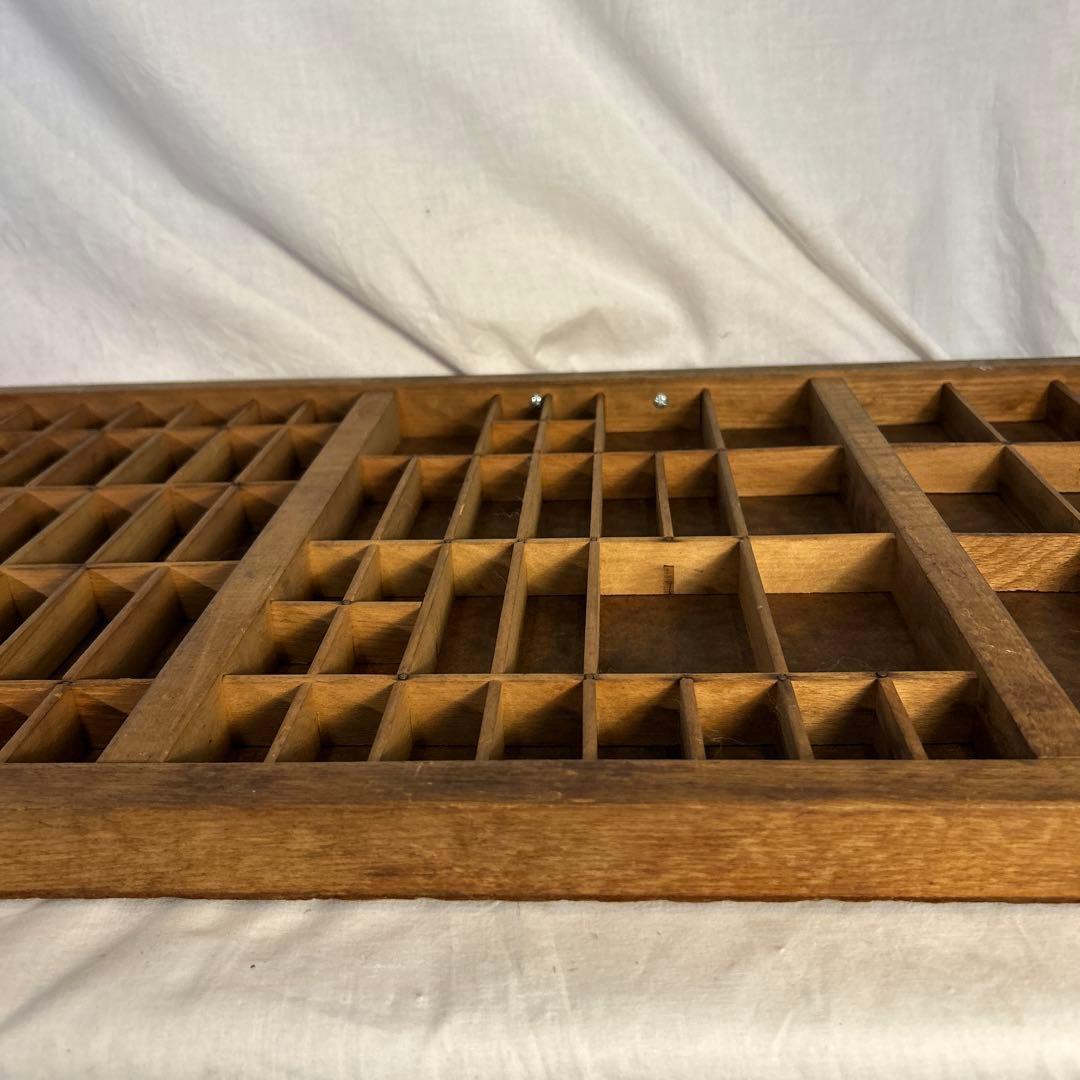 フランスアンティーク　ビンテージ プリンタートレイ 蚤の市 古道具 大きめ