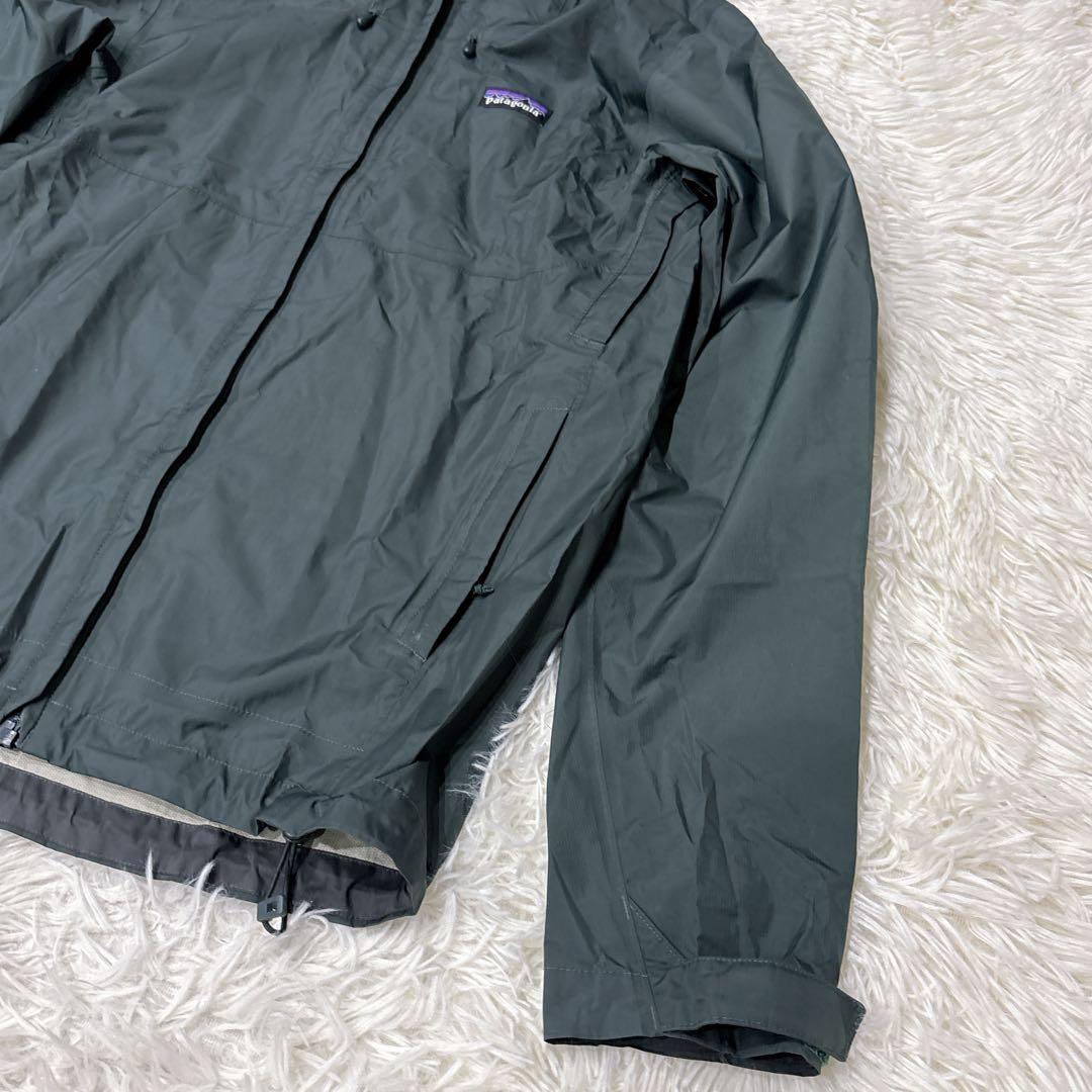 patagonia トレントシェルジャケット　XS グリーン　マウンテンパーカー