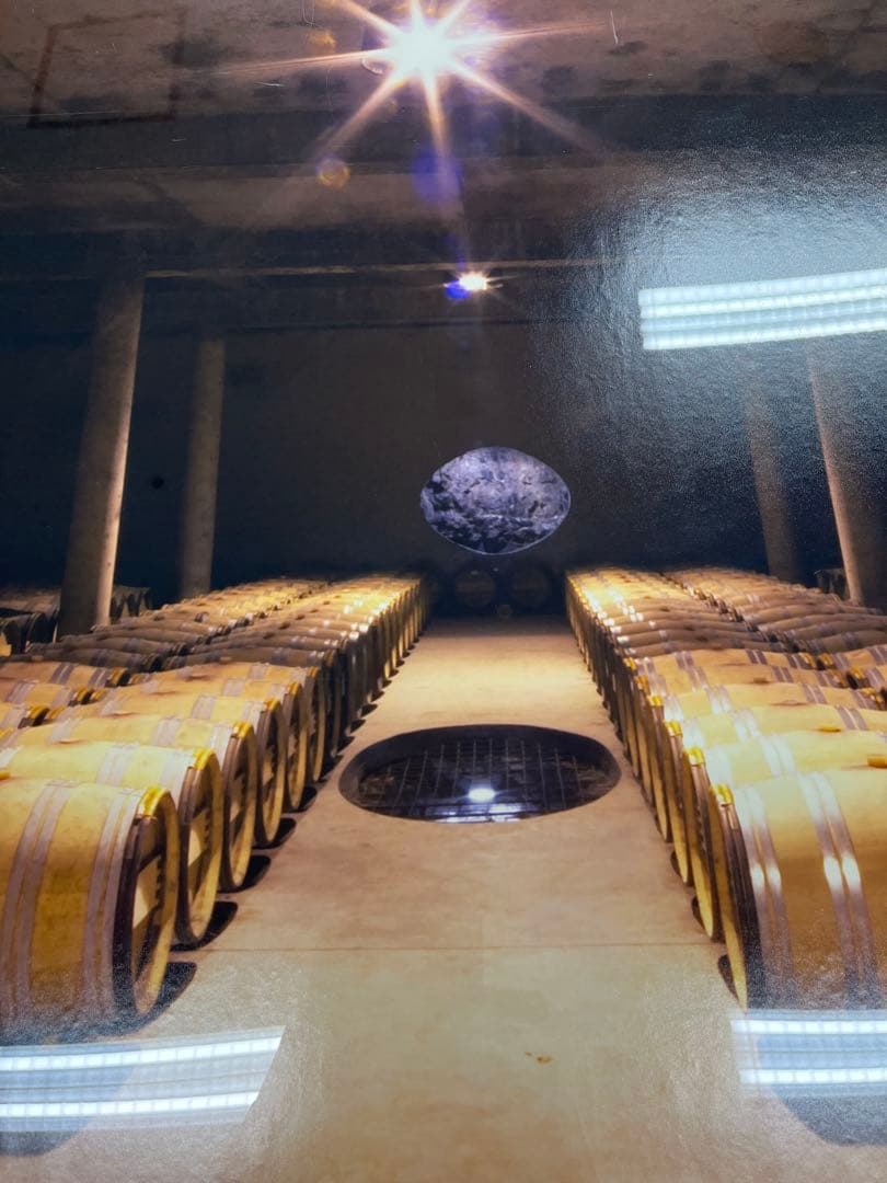 【124×98cm大型額装】ベルジュラック樽熟成庫アート写真ポスター