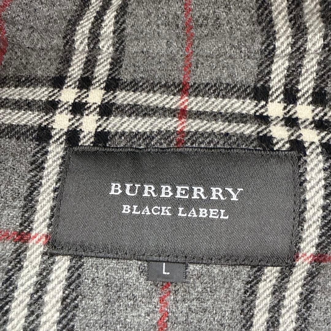 BURBERRY BLACK LABEL ダッフルコートノバチェック L