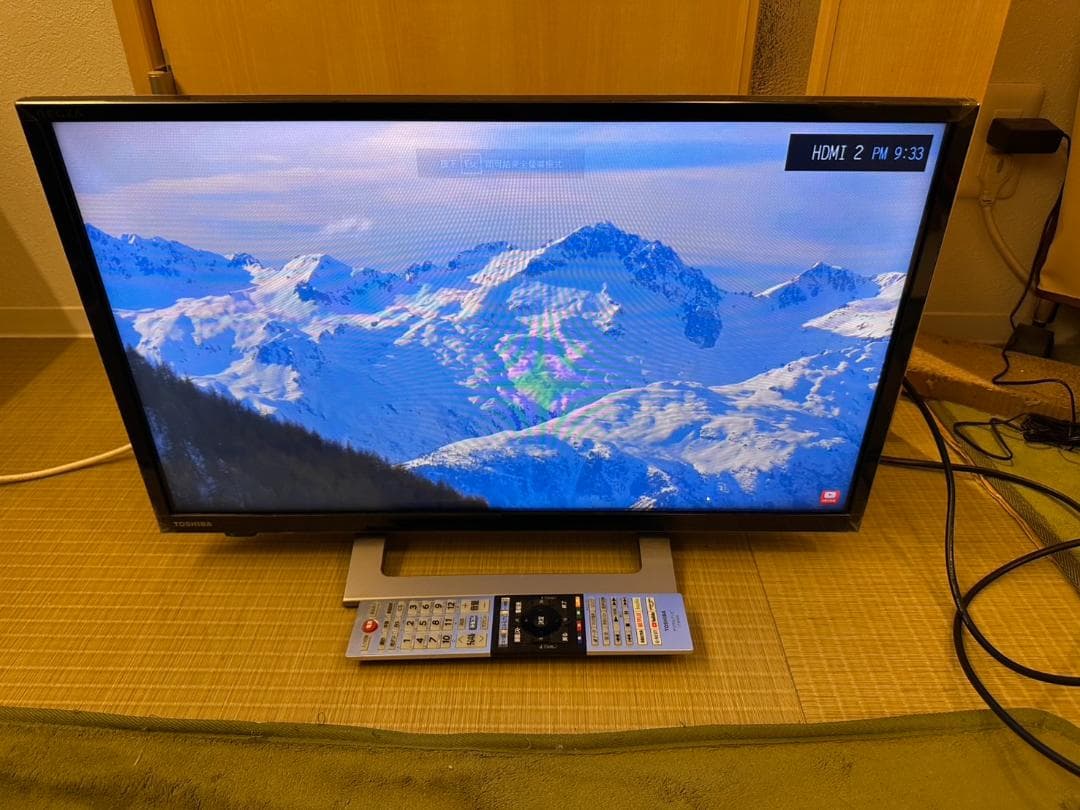 TOSHIBA 東芝 スマートテレビ　24V34　2021年製　24型　超美品