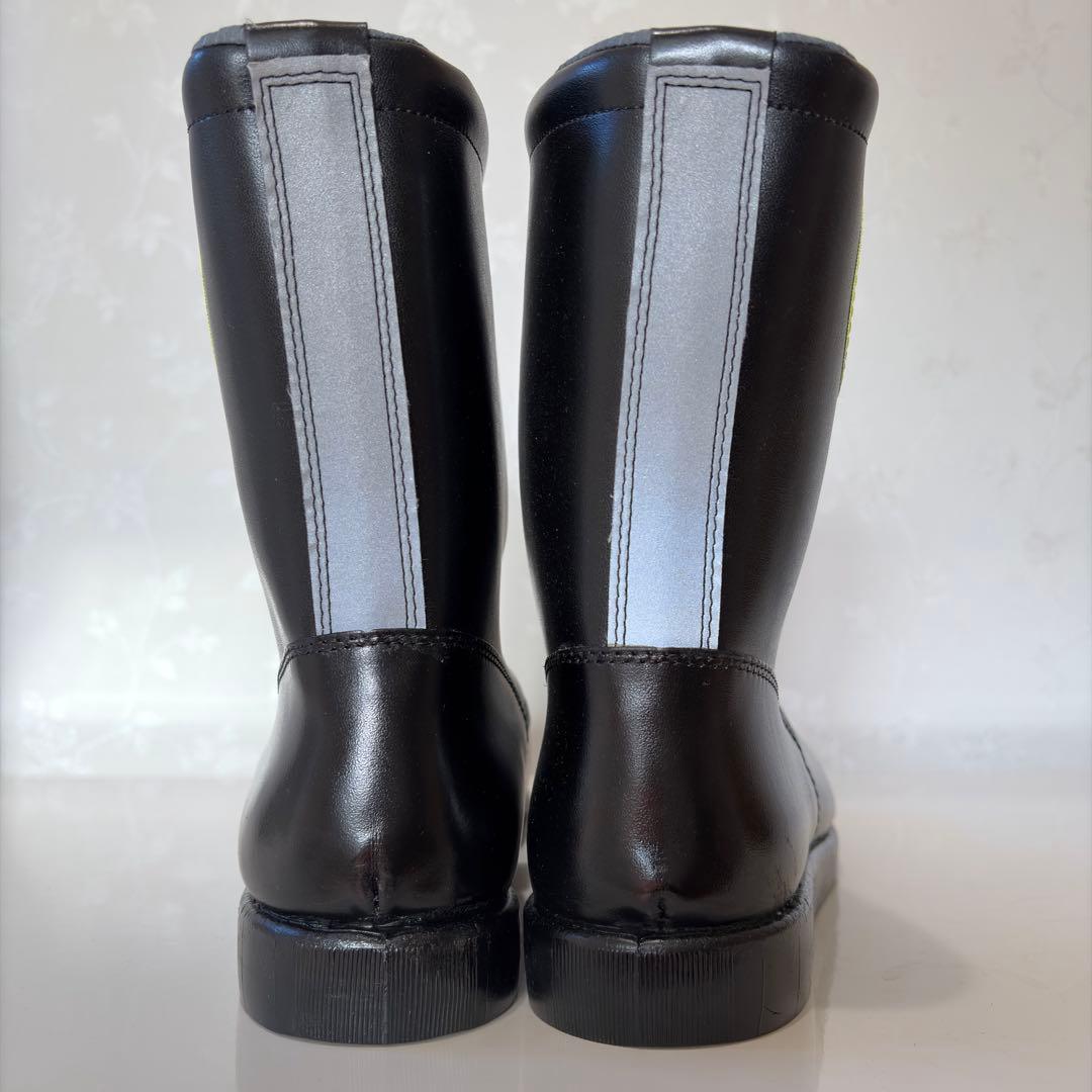 ノサックス HSK208 舗装用安全靴 黒 25cm 舗装靴 道路舗装用 半長靴