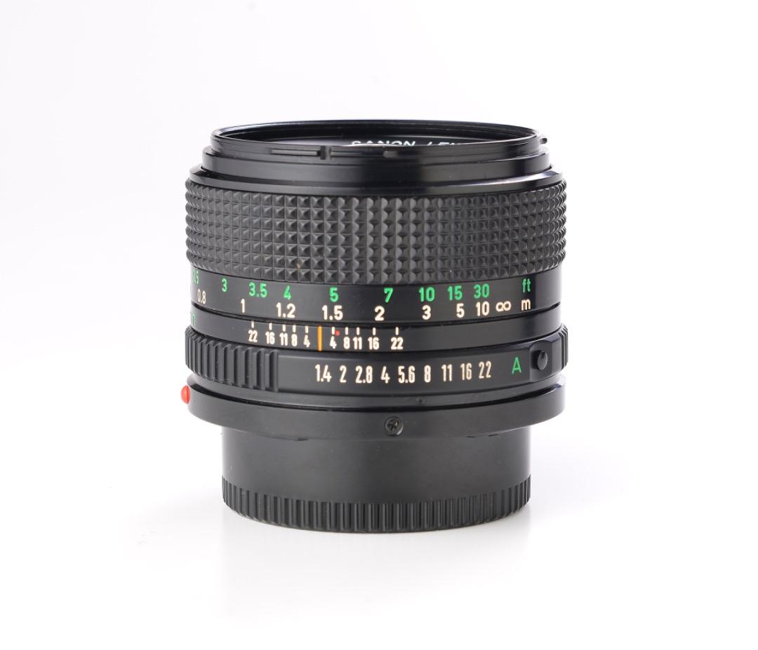 Canon キャノン NFD 50mm F1.4