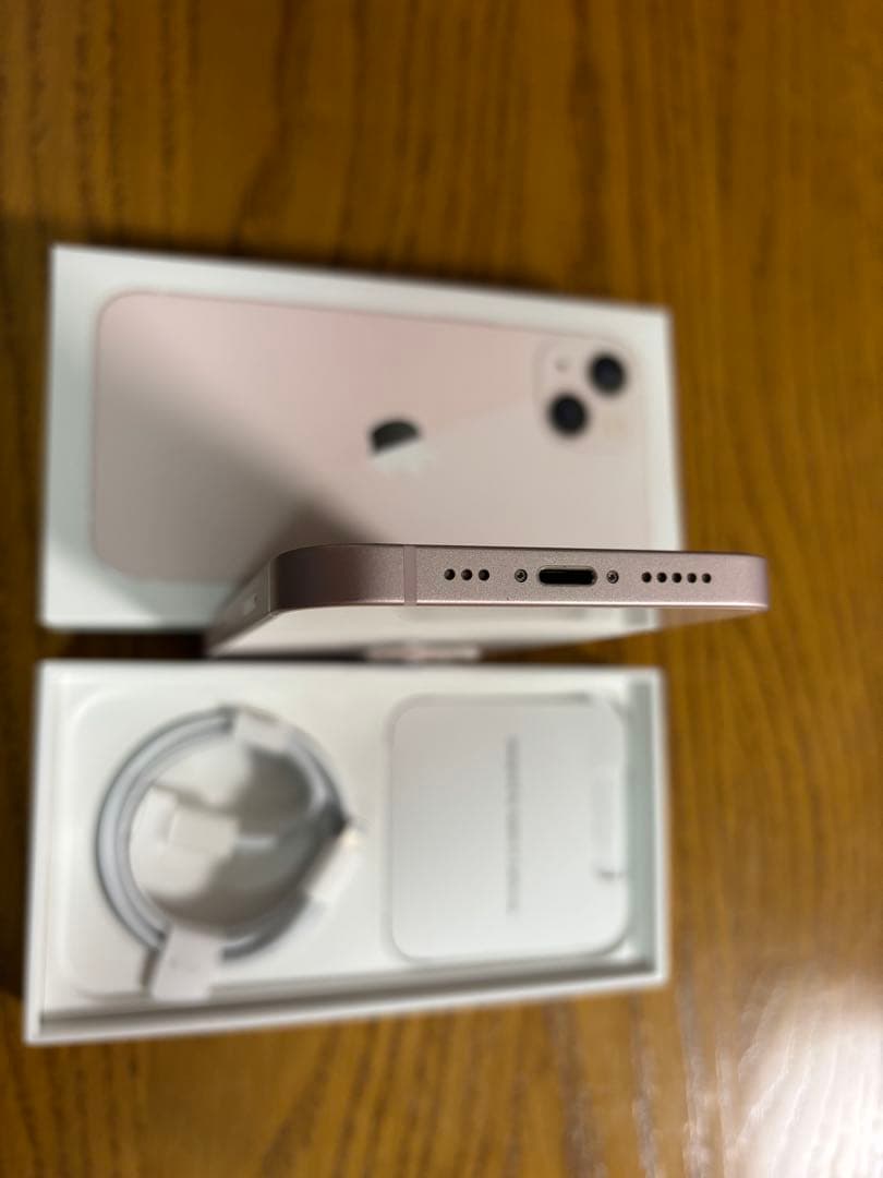 【美品】Apple iPhone 13 256GB ピンク 付属品あり