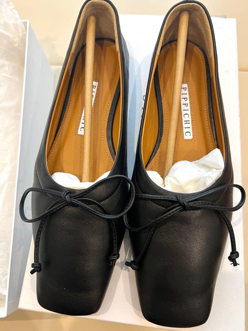 【ほぼ未使用】PIPPICHIC 現行品 バレエシューズ 35.5