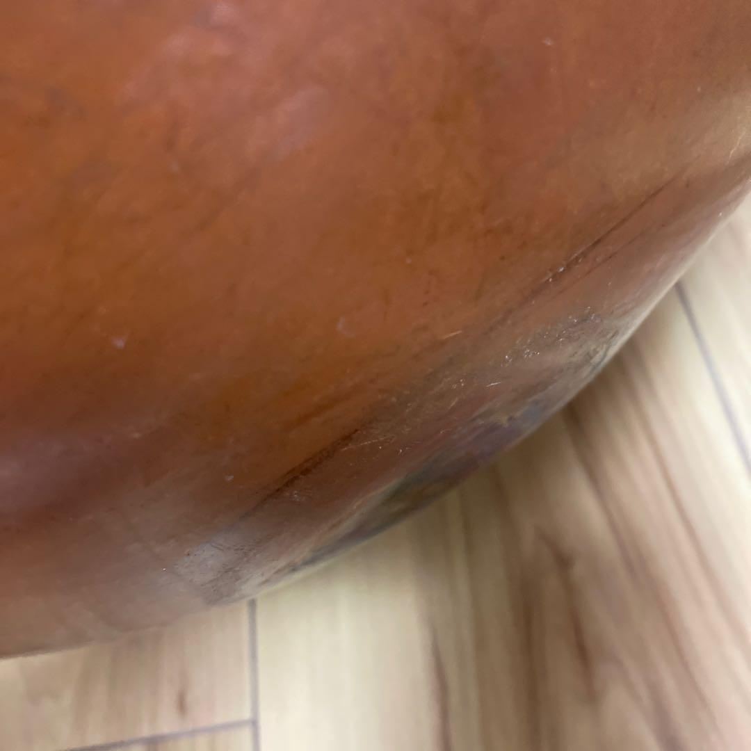 銅製 両手鍋 深型