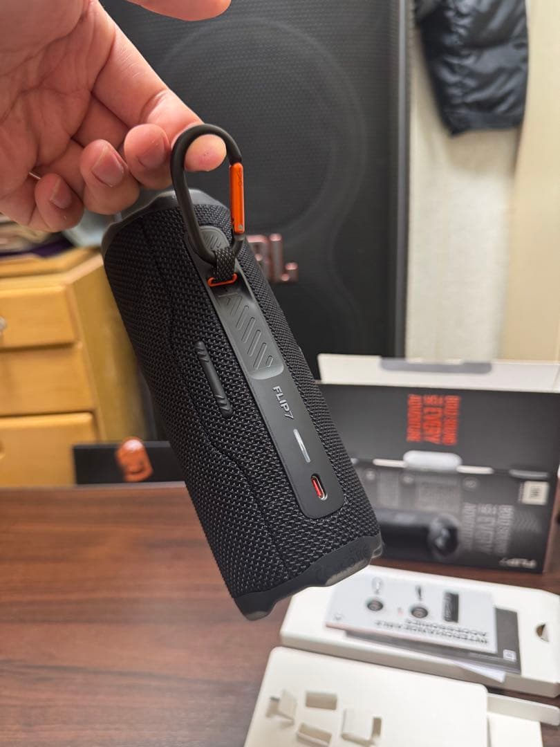 JBL FLIP7 ブラック ワイヤレススピーカー