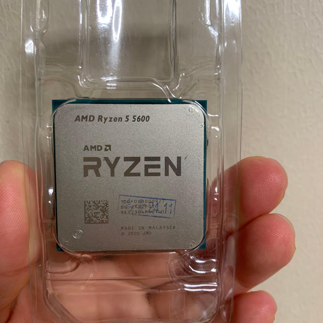 AMD Ryzen 5 5600 CPU 6コアと12スレッド