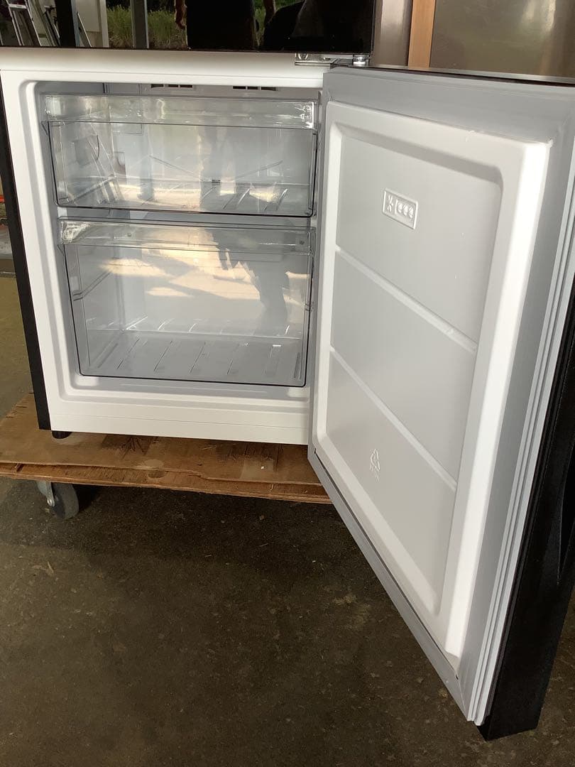 【2025年製】ツインバード 2ドア 冷凍冷蔵庫 121L HR-G912 黒