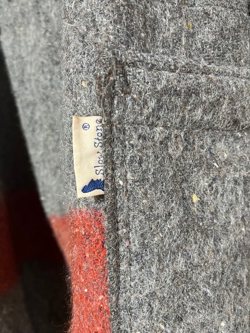 古着 SLOWSTONE ブランケットコート スイス軍 ダッフルコート