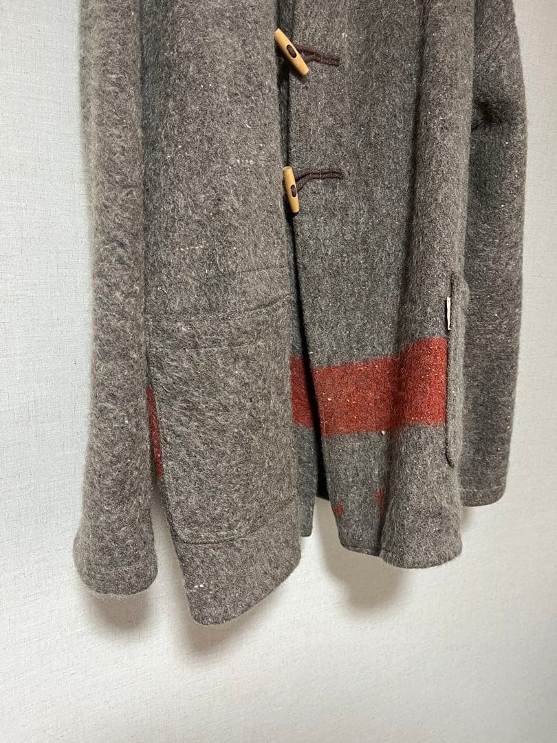 古着 SLOWSTONE ブランケットコート スイス軍 ダッフルコート