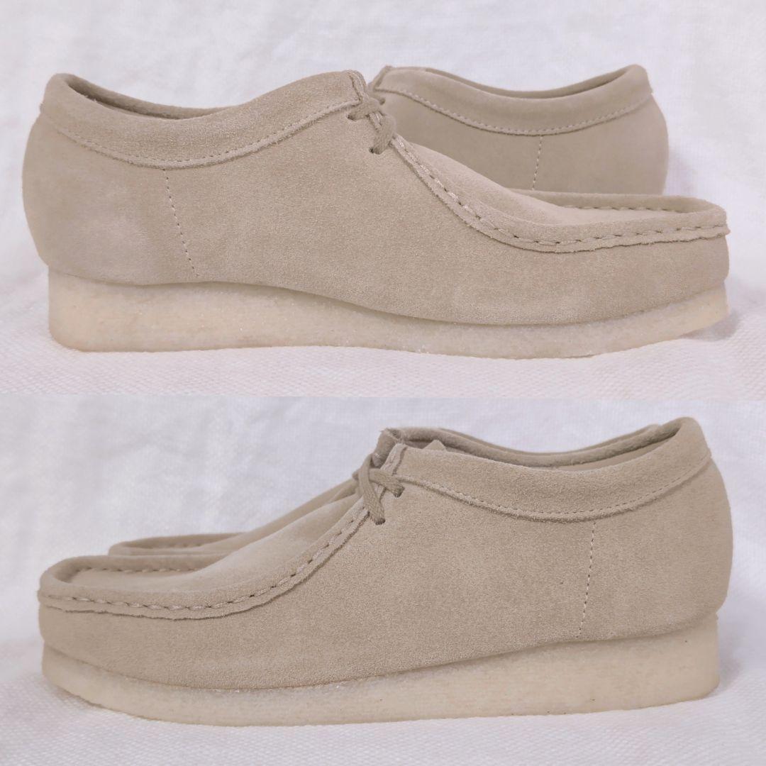 パパスPapasワラビータイプスウェードレザーブーツシューズ40Mサンドベージュ