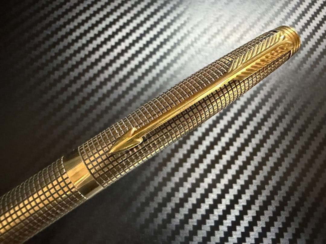 未使用に近い パーカー 75 シズレ バーメイル M 中字 万年筆