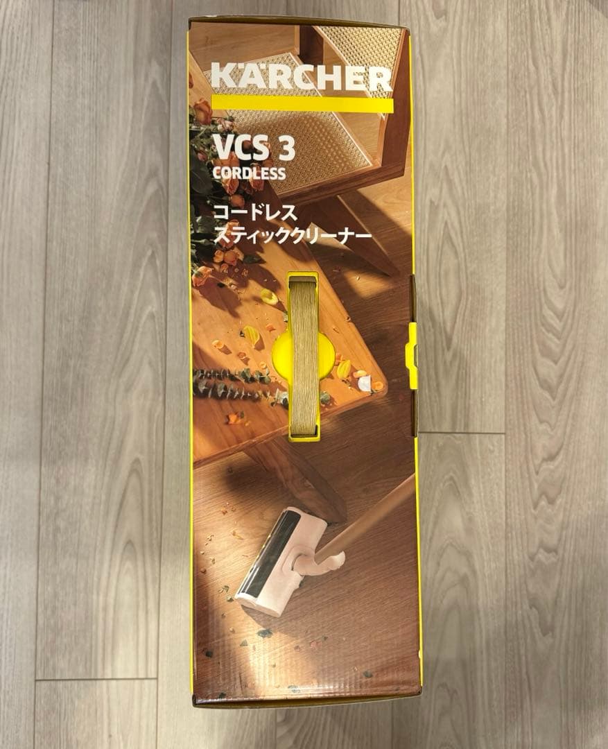 【新品未開封】KARCHER VCS 3 コードレススティッククリーナー