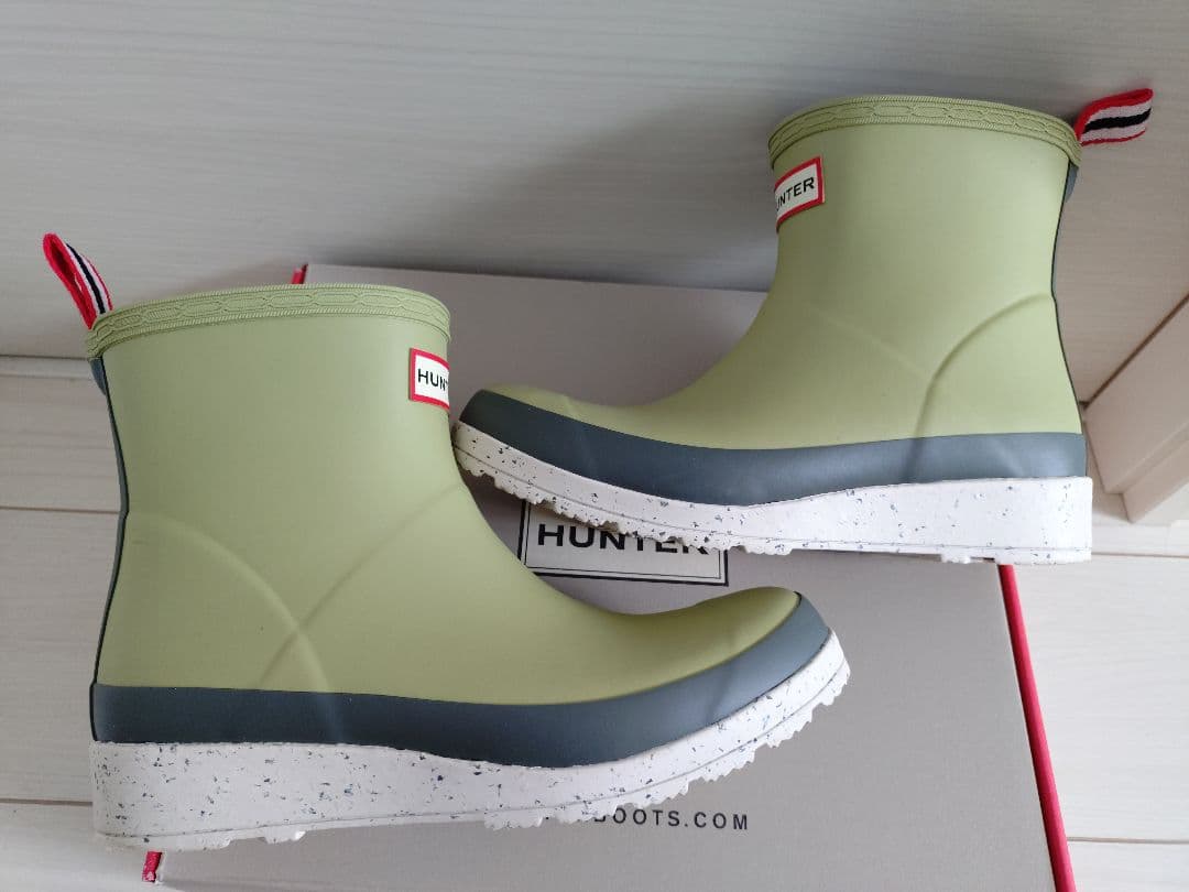 HUNTER プレイ ショート スペックル ソール 23 UK4 美品 ハンター