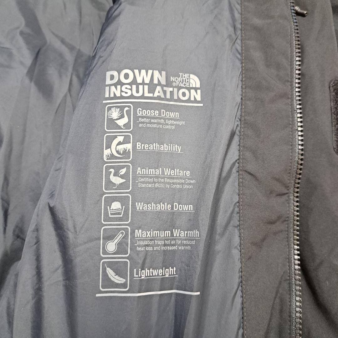 【大人気】ノースフェイス ロングダウンコートメンズL