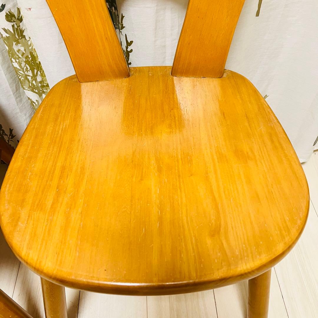 【廃盤品】カリモク ルスティック ダイニングチェア2脚