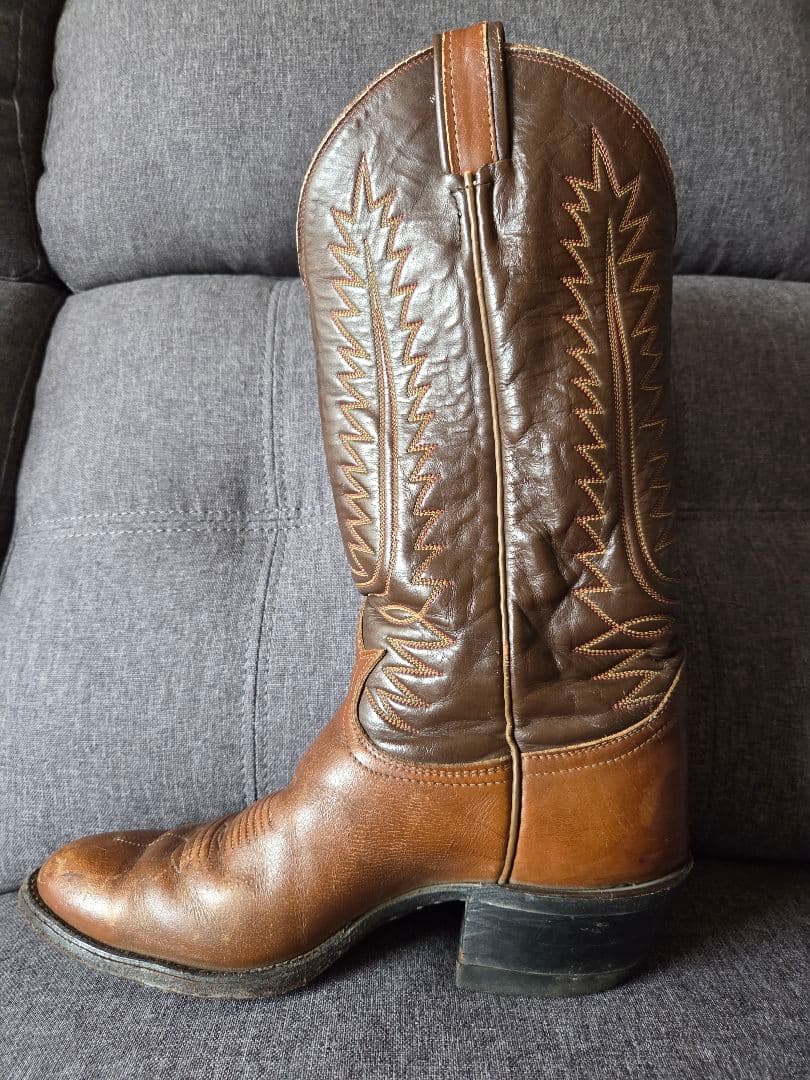 Tony Lama トニーラマ ウエスタンブーツ 25cm ブラウン