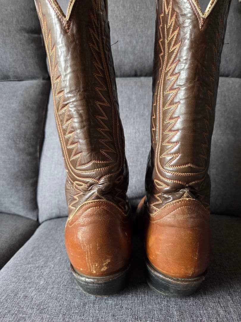 Tony Lama トニーラマ ウエスタンブーツ 25cm ブラウン